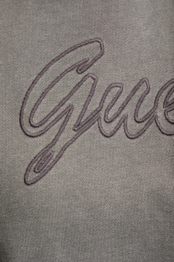 Βαμβακερή μπλούζα Guess MISTY V5RQ16.KCOS1 γκρί