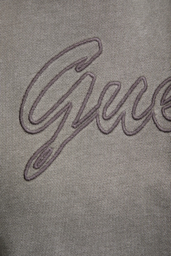 Βαμβακερή μπλούζα Guess MISTY V5RQ16.KCOS1 γκρί