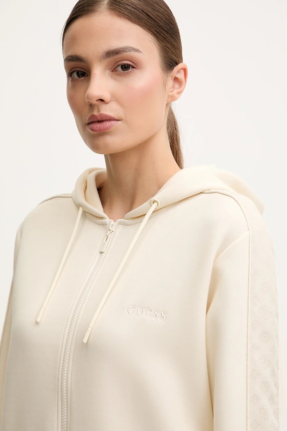 Guess bluză MARYELLA V5YQ00.KB3P2 bej