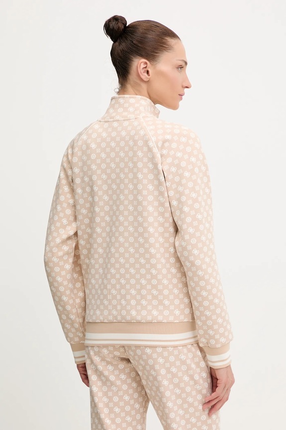 Odzież Guess bluza AGGIE V5YQ03.KB212 beżowy