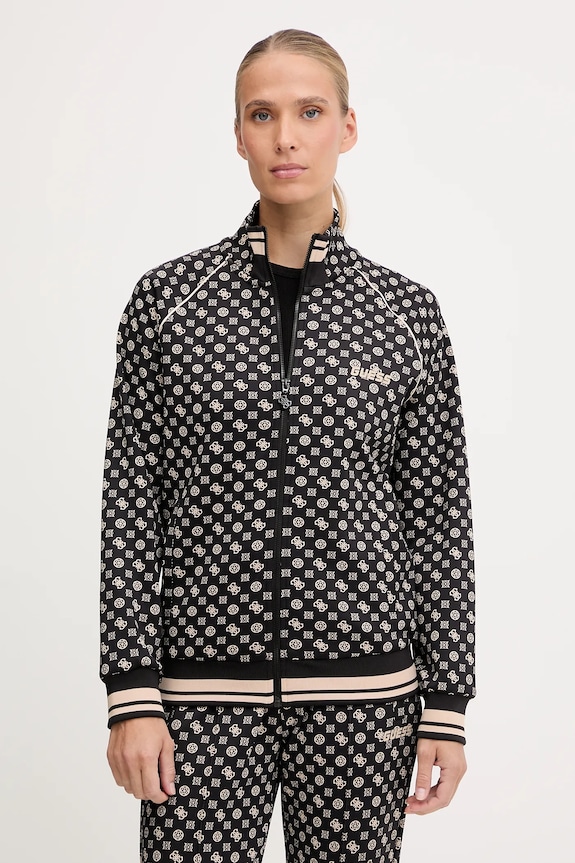 Guess bluza AGGIE pozostałe czarny V5YQ03.KB212