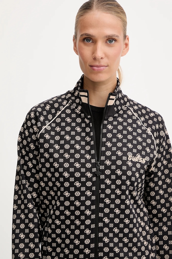 Guess bluza AGGIE czarny V5YQ03.KB212