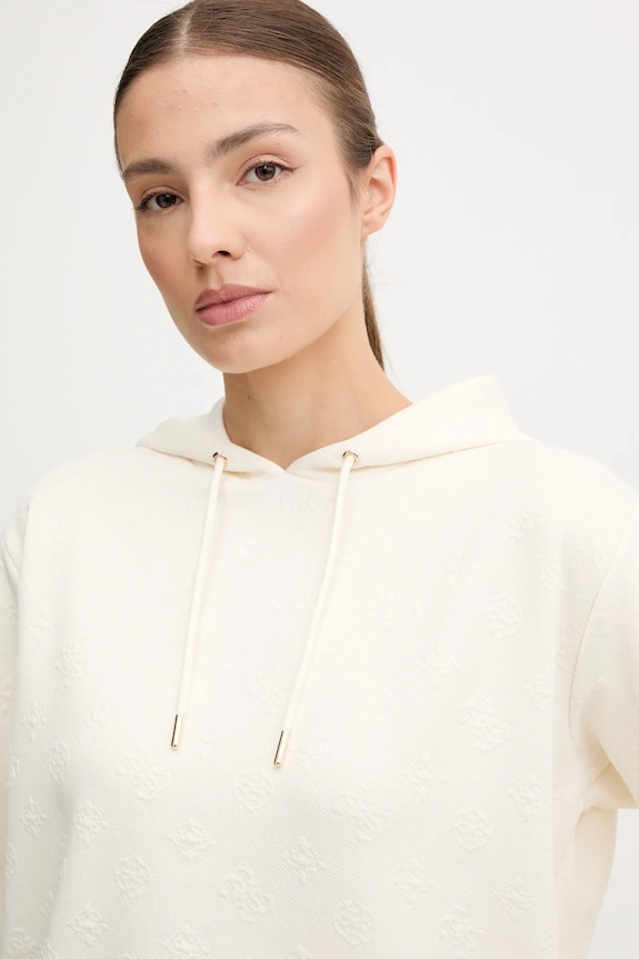 Mikina Guess PEONY béžová V5YQ04.KBSL2