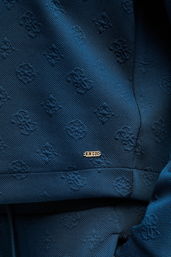 Guess bluză PEONY albastru V5YQ04.KBSL2