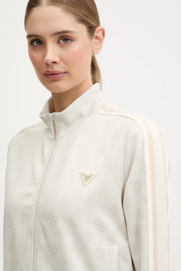 Mikina Guess PEONY béžová V5YQ07.K0282