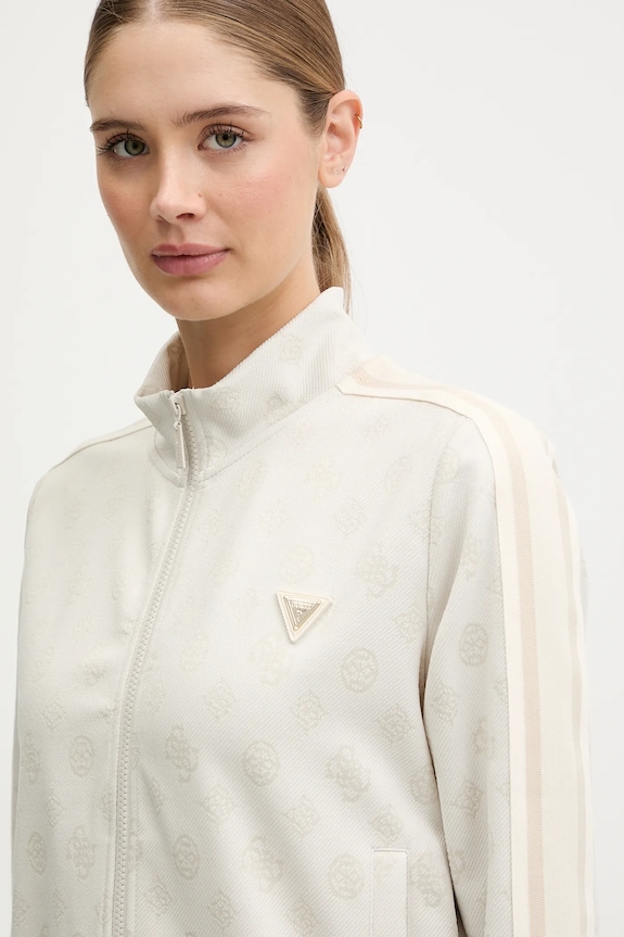 Mikina Guess PEONY béžová V5YQ07.K0282