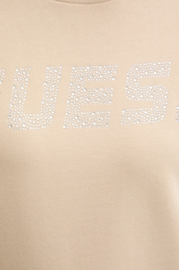 Guess felpa in cotone PRIMULA V5YQ12.KCRP0 beige