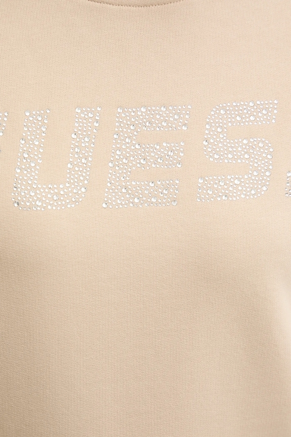 Guess felpa in cotone PRIMULA V5YQ12.KCRP0 beige