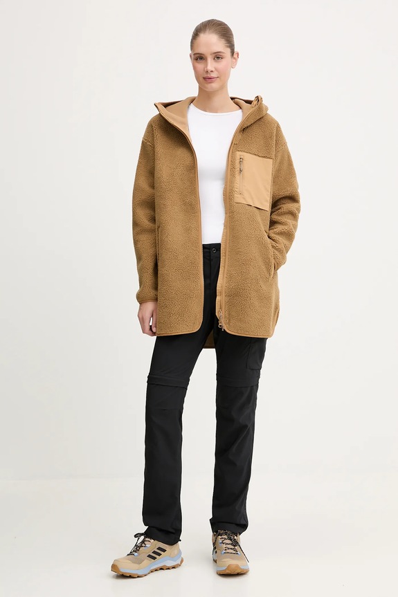 Mikina Fjallraven Vardag Pile F14600256.232 hnědá AW25