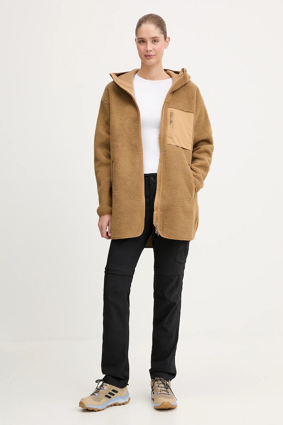 Mikina Fjallraven Vardag Pile F14600256.232 hnědá AW25