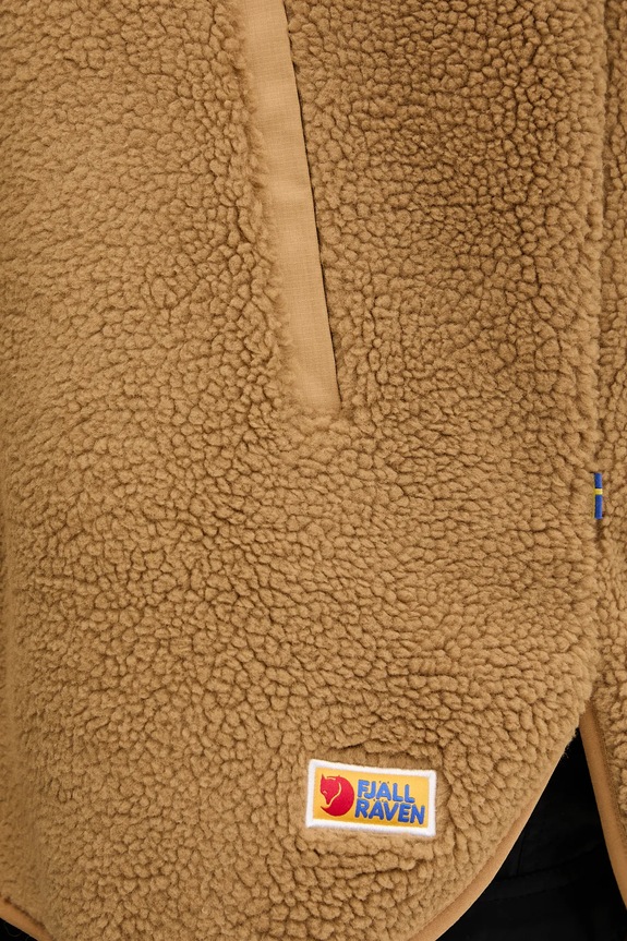 Mikina Fjallraven Vardag Pile F14600256.232 hnědá