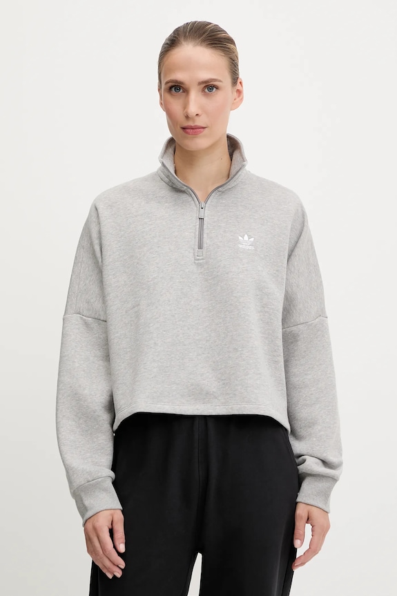 Μπλούζα adidas Originals Essential χωρίς κουκούλα γκρί IY4979