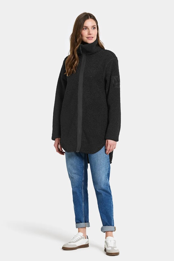 Φλις μπουφάν Didriksons UMI 505941 μαύρο AW25