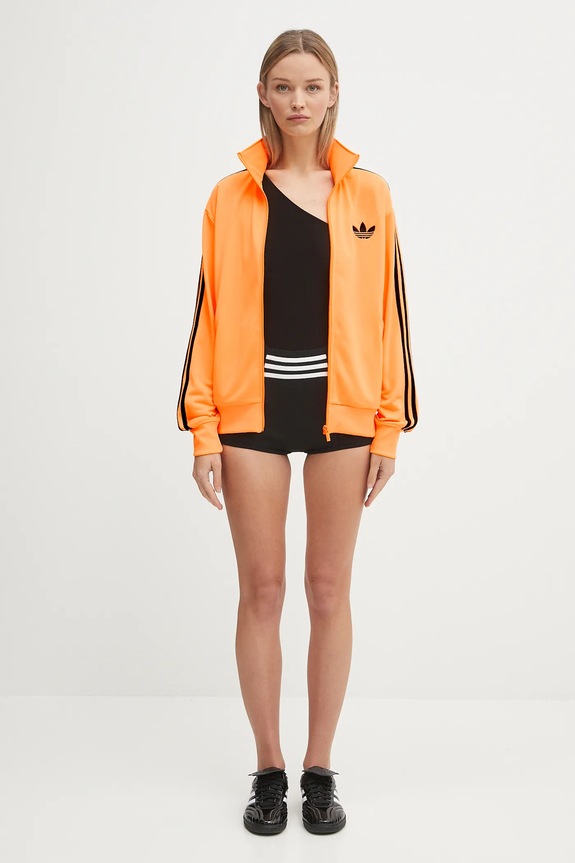adidas Originals sweatshirt Firebird JX7862 orange