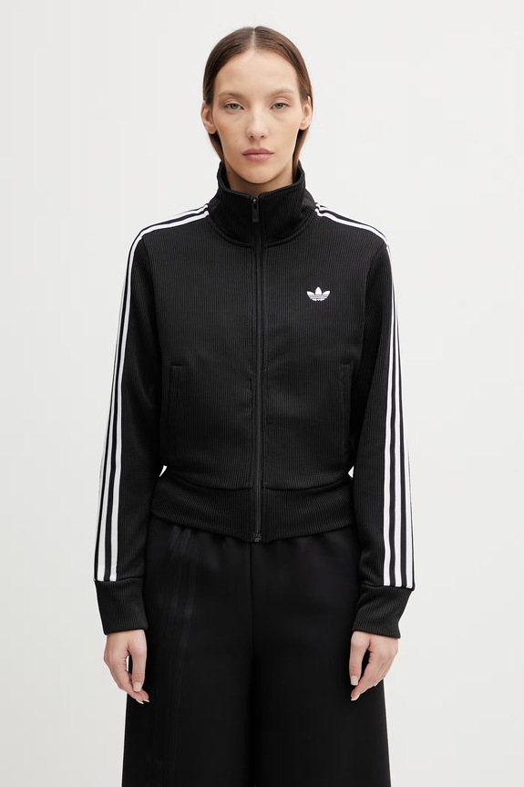 adidas Originals Firebird mikina na zips dámska čierna JY2613