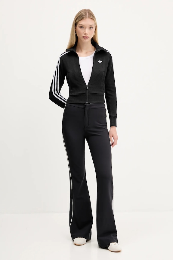 adidas Originals dukserica na zakopčavanje ženska Firebird JY2613 crna SS26