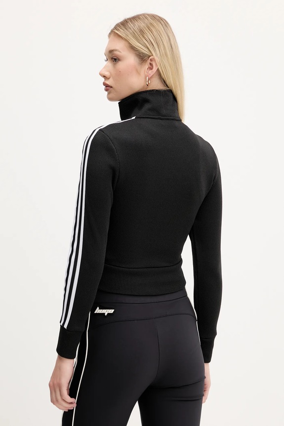 Odjeća adidas Originals dukserica na zakopčavanje ženska Firebird JY2613 crna