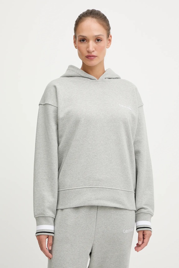 Calvin Klein Performance bluza z kapturem szary LVGWF5W309