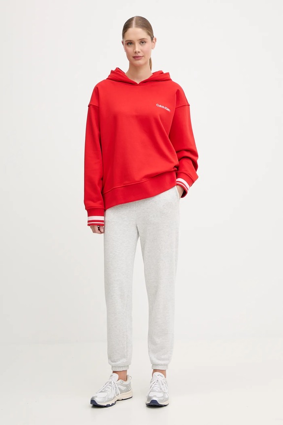 Dukserica Calvin Klein Performance LVGWF5W309 crvena AW25