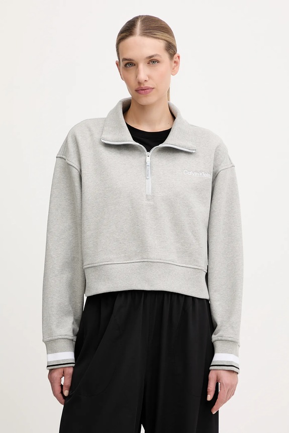 Calvin Klein Performance bluza pozostałe szary LVGWF5W310