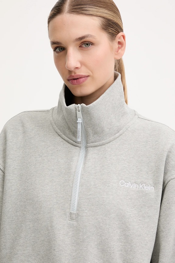 Calvin Klein Performance bluza szary LVGWF5W310
