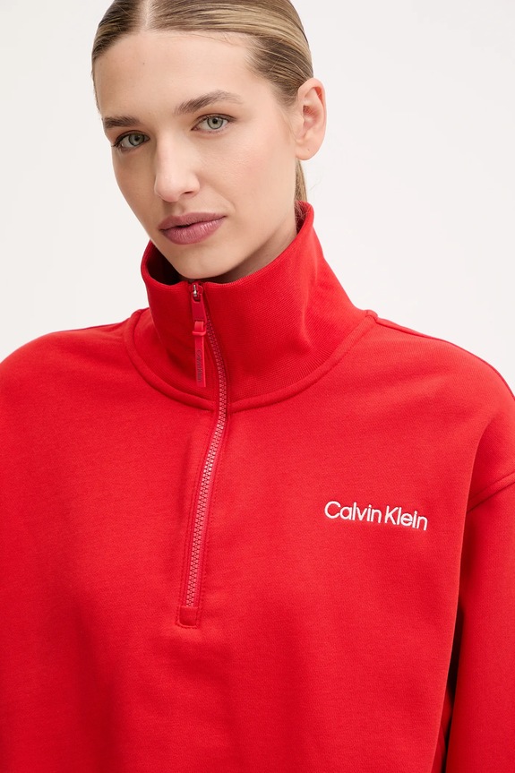 Calvin Klein Performance bluza czerwony LVGWF5W310