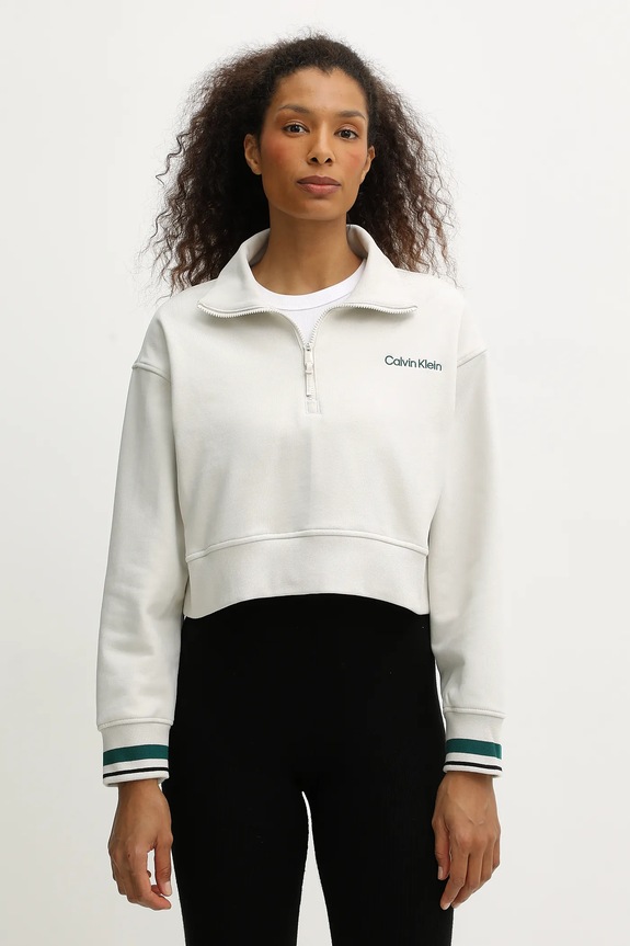 Calvin Klein Performance bluza pozostałe beżowy LVGWF5W310