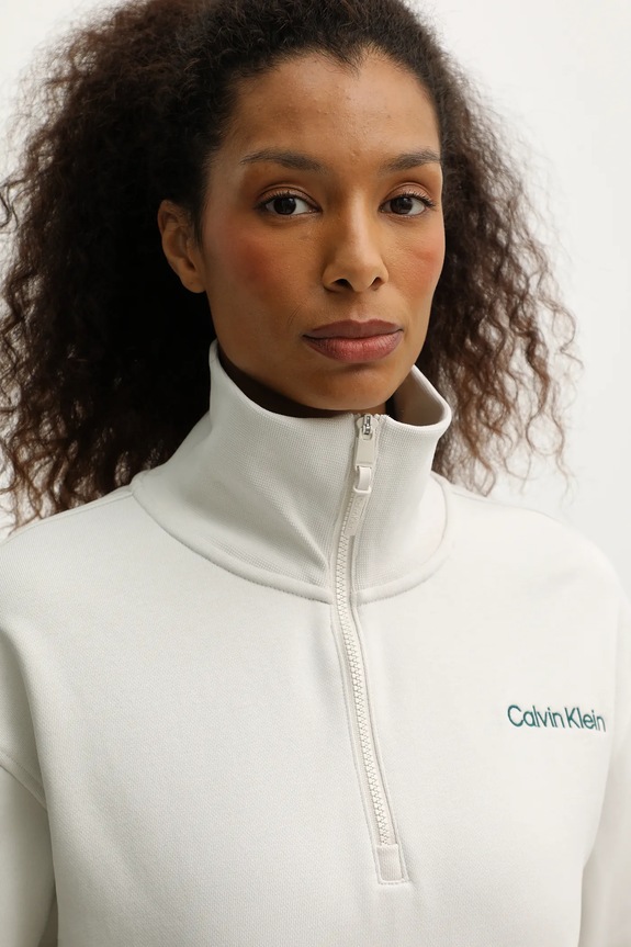Calvin Klein Performance bluza beżowy LVGWF5W310
