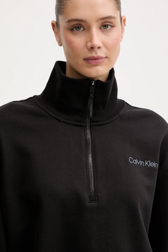 Μπλούζα Calvin Klein Performance μαύρο LVGWF5W310