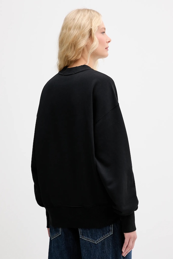 Ρούχα Βαμβακερή μπλούζα MSGM 3941MDM113SE.257749 μαύρο