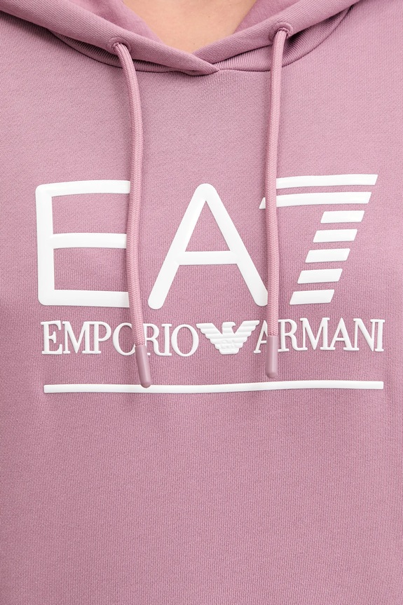 Dukserica EA7 Emporio Armani AF12473.7W000417 roza