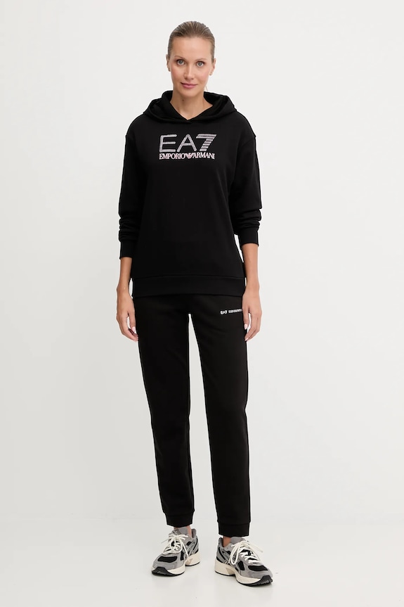 EA7 Emporio Armani bluză AF15831.7W000537 negru AW25