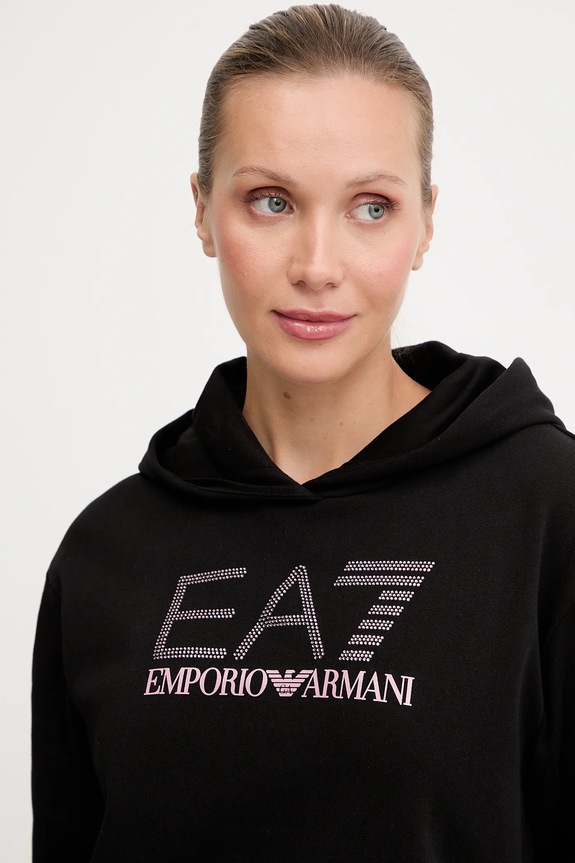 EA7 Emporio Armani bluză negru AF15831.7W000537