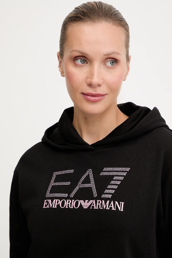 EA7 Emporio Armani bluză negru AF15831.7W000537