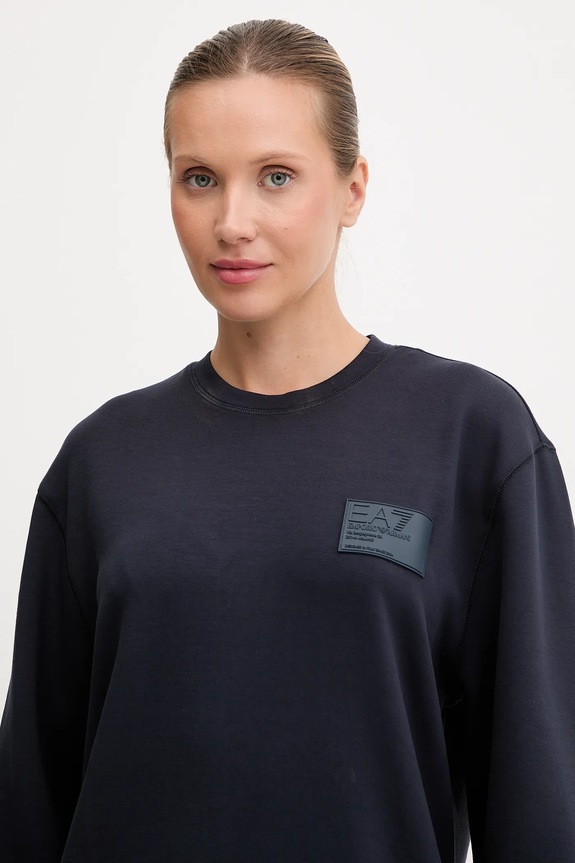 Dukserica EA7 Emporio Armani mornarsko plava AF13790.7X000129
