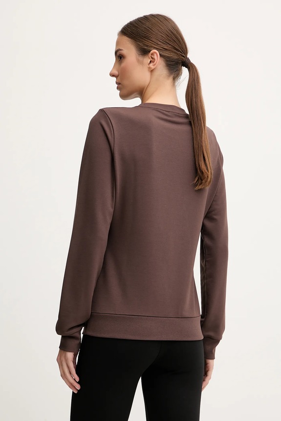 Ruházat EA7 Emporio Armani női melegítőfelső viszkózzal TJ9RZ.8NTM45 barna