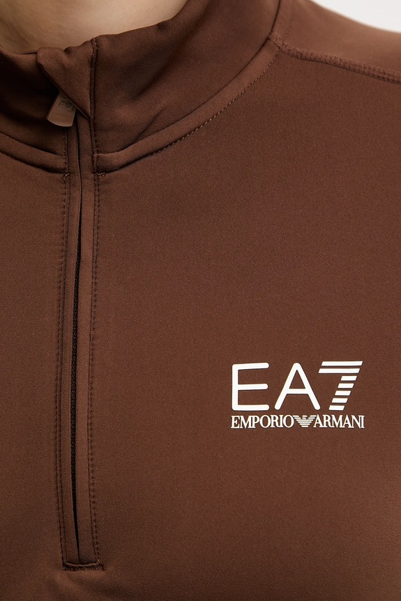 EA7 Emporio Armani felpa da sport AF14634.7W000396 marrone