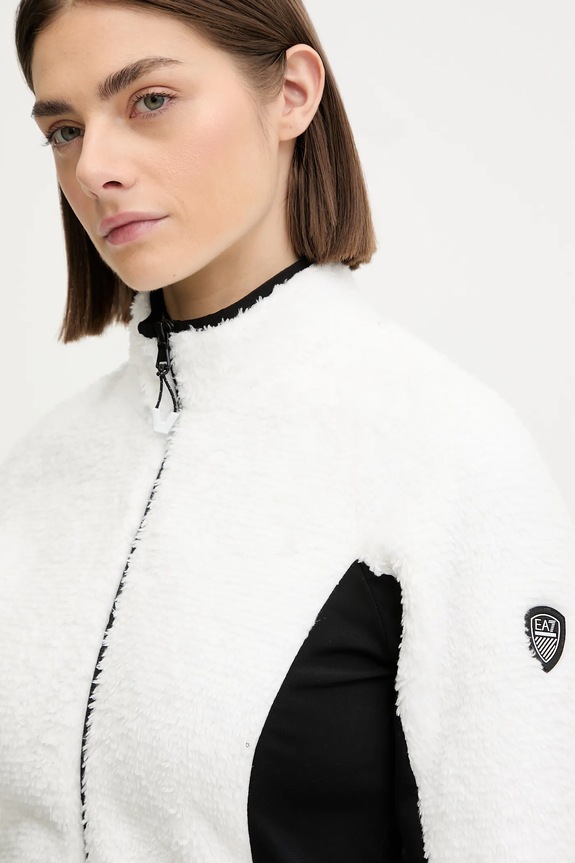 EA7 Emporio Armani sportos pulóver fehér AF14796.7W000385