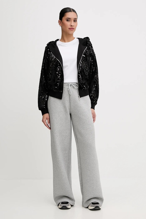 Μπλούζα Guess V5BQ02.K1922 μαύρο AW25