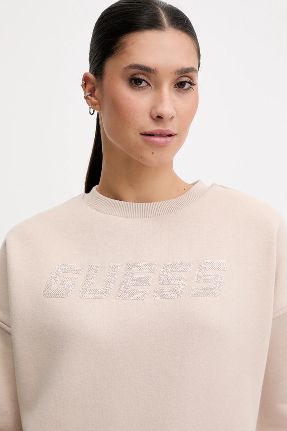 Guess felpa AELIA beige V5BQ10.KB681