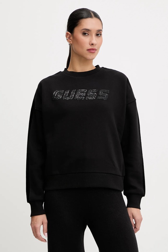 Pulover Guess AELIA Drugo črna V5BQ10.KB681