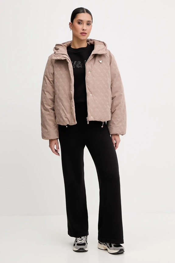 Pulover Guess AELIA V5BQ10.KB681 črna AW25