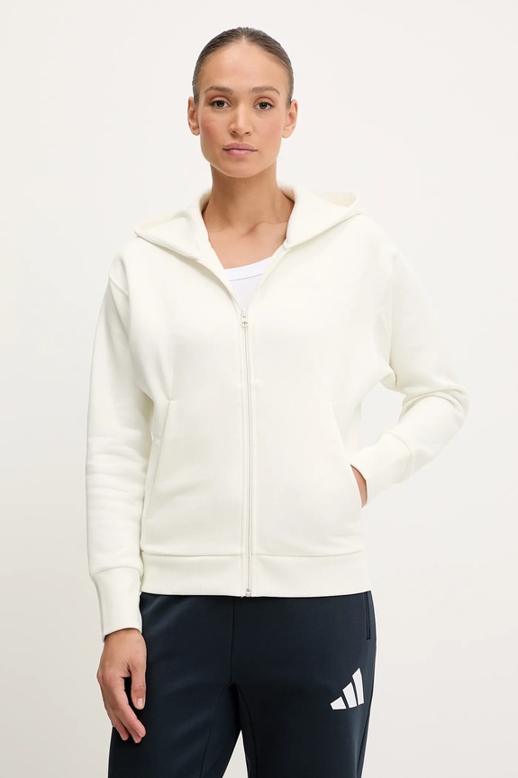 adidas bluza All SZN z kapturem beżowy JD4689