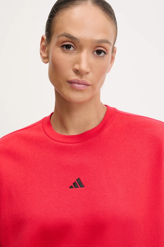 adidas felpa Essentials rosso JI6061
