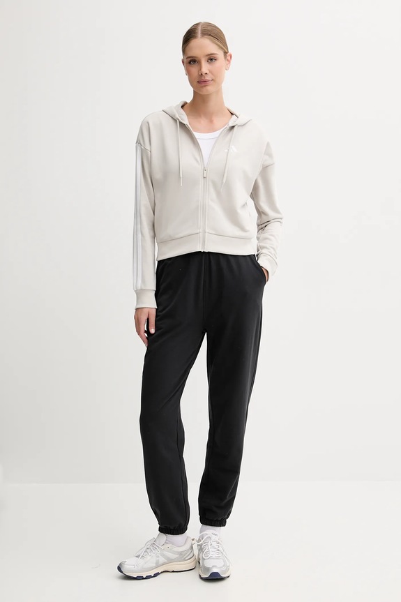 adidas bluza Essentials JW1821 beżowy SS26