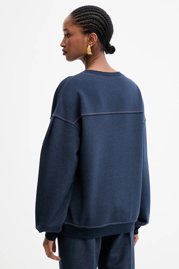 Îmbrăcăminte MM by Max Mara bluză MOGOL 2526926017600 bleumarin