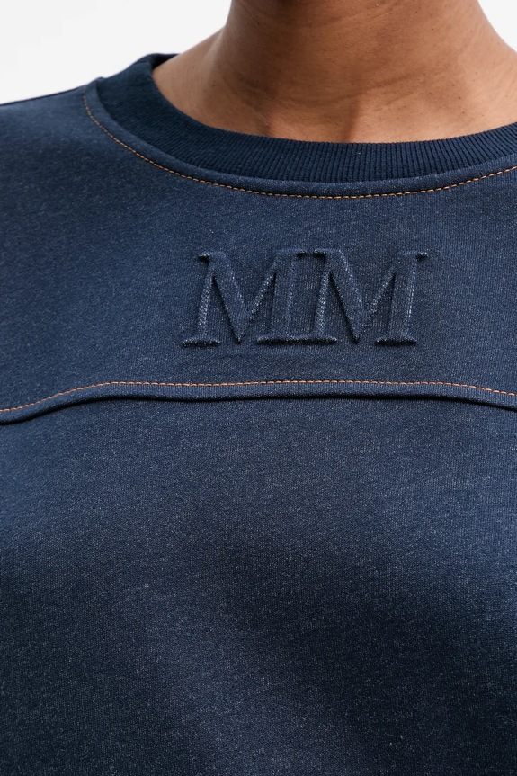 MM by Max Mara bluză MOGOL 2526926017600 bleumarin
