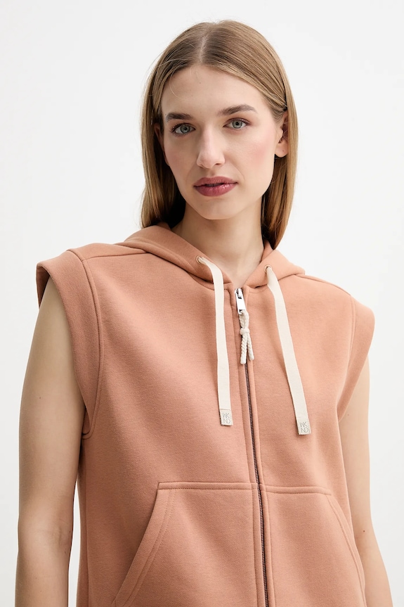 Weekend Max Mara bluza PANK brązowy 2525926041600