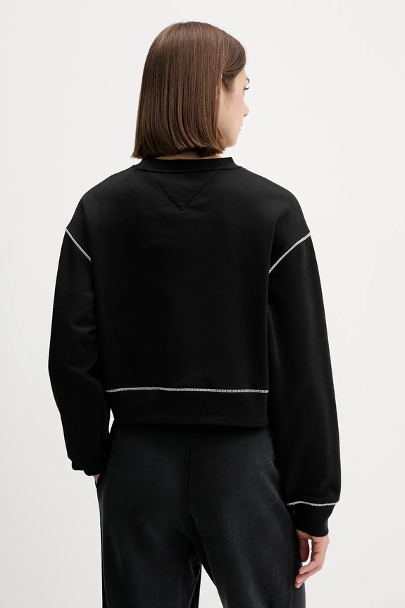 Ρούχα Μπλούζα Tommy Jeans DW0DW21587 μαύρο