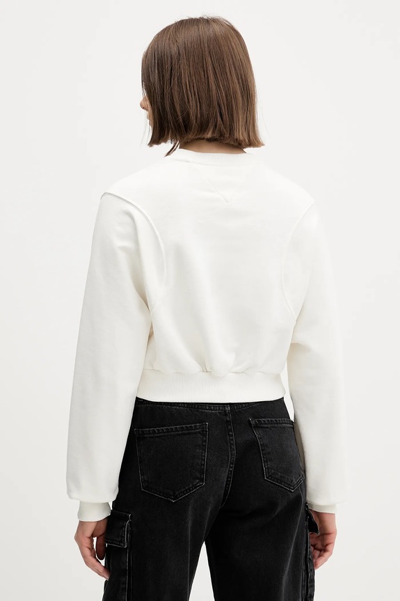 Odjeća Pamučna dukserica Tommy Jeans DW0DW21831 bež